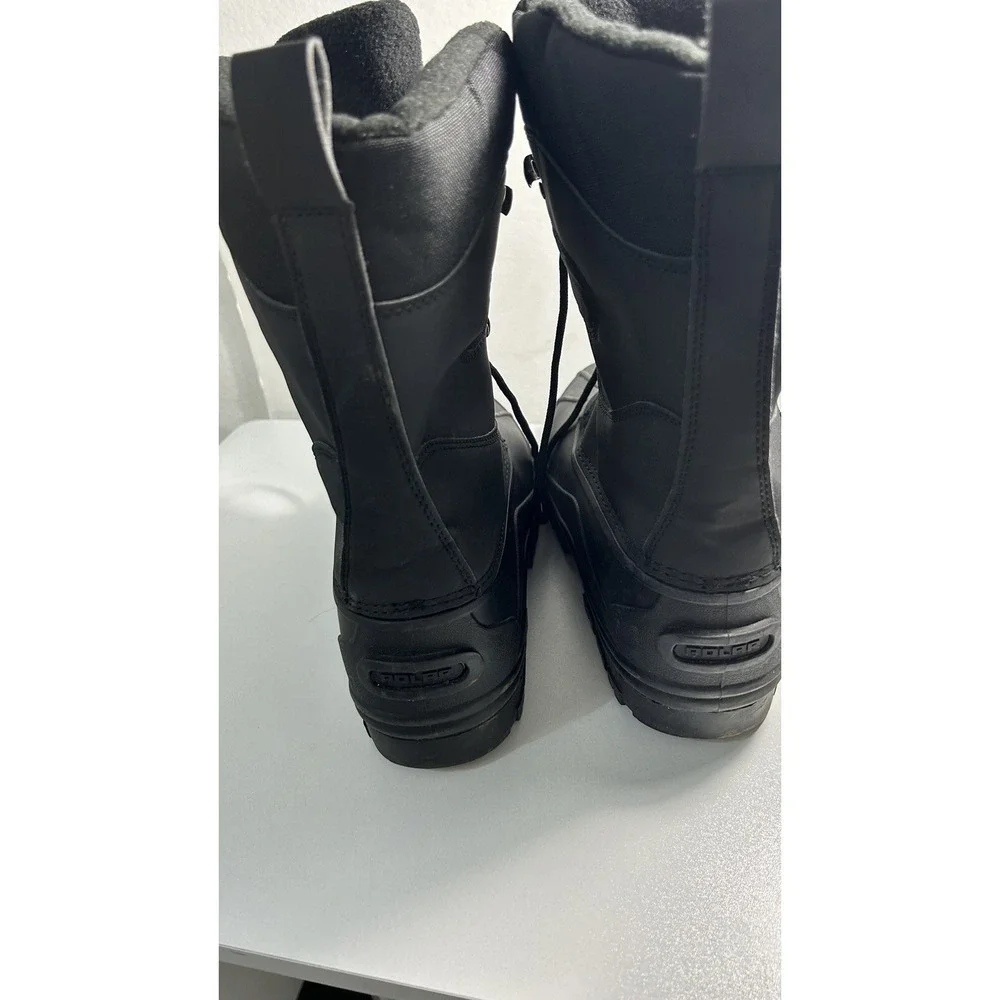 Polar Men Size 43 Snow Hiking Mucker Duck Grafter Waterproof Thermal Boot black